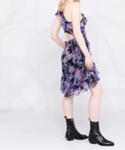 IRO 'Jofrey' Black Printed Dress Clothing