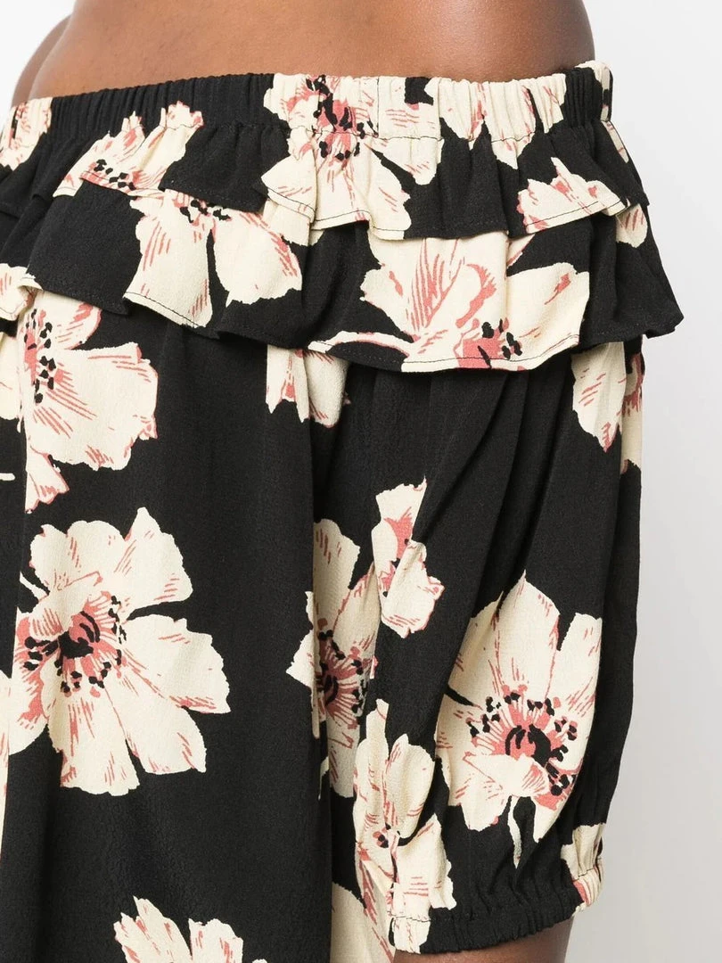 Ba&sh 'Kavi' Floral Top Clothing 6 Ba&sh 'Kavi' Floral Top Clothing