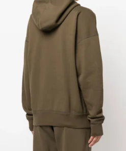 Isabel Marant Etoile Khaki Oversized ‘Mansel’ Logo Hoodie New In