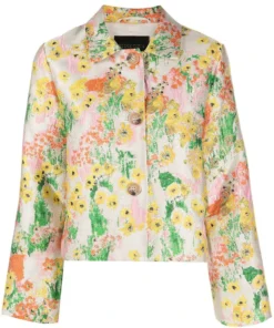 Stine Goya 'Kiana' Floral Jacquard Jacket New In
