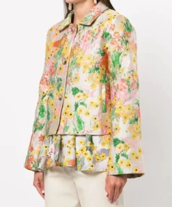 Stine Goya 'Kiana' Floral Jacquard Jacket New In