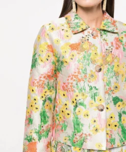Stine Goya 'Kiana' Floral Jacquard Jacket New In