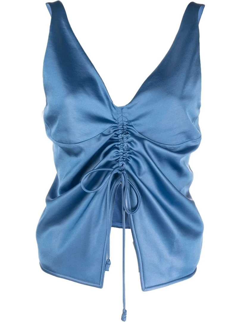 NANUSHKA 'Klara' Ruched Top Clothing 3 NANUSHKA 'Klara' Ruched Top Clothing