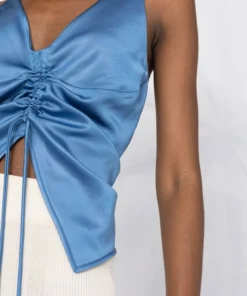 NANUSHKA 'Klara' Ruched Top Clothing 10 NANUSHKA 'Klara' Ruched Top Clothing