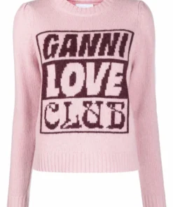 Ganni 'Knitted Love Club Sweater'