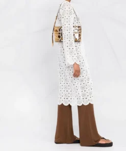 ROTATE White 'Kwamie' Robe Clothing 11 ROTATE White 'Kwamie' Robe Clothing