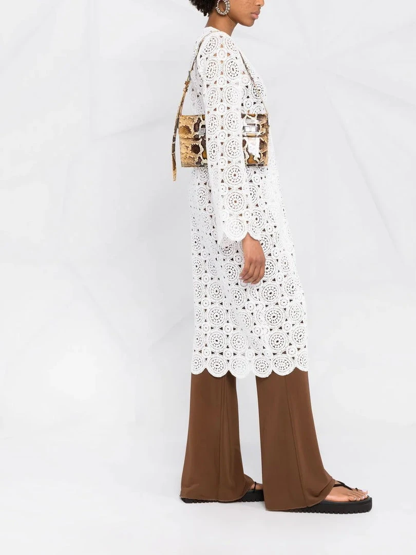 ROTATE White 'Kwamie' Robe Clothing 6 ROTATE White 'Kwamie' Robe Clothing