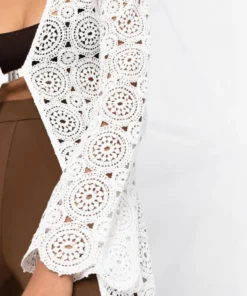 ROTATE White 'Kwamie' Robe Clothing 12 ROTATE White 'Kwamie' Robe Clothing