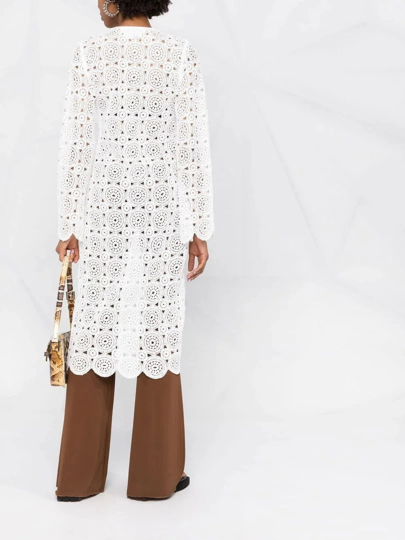 ROTATE White 'Kwamie' Robe Clothing 8 ROTATE White 'Kwamie' Robe Clothing