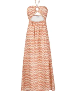 Faithfull The Brand Clothing 'La Costa' Vintage Print Maxi Dress
