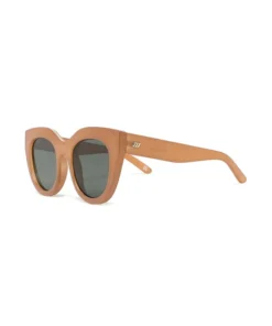 Le Specs 'Air Heart' Caramel Toned Sunglasses Accessories