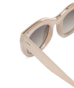 Le Specs 'Air Heart' Oatmeal Toned Sunglasses Accessories
