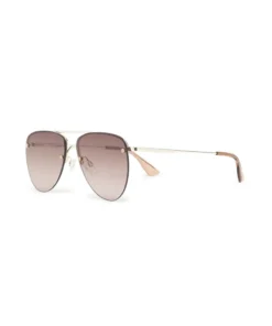 Le Specs Accessories 'The Prince' Gold Metal Frame Sunglasses