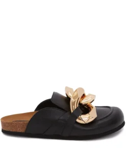 JW Anderson Shoes'Leather Chain Loafers'