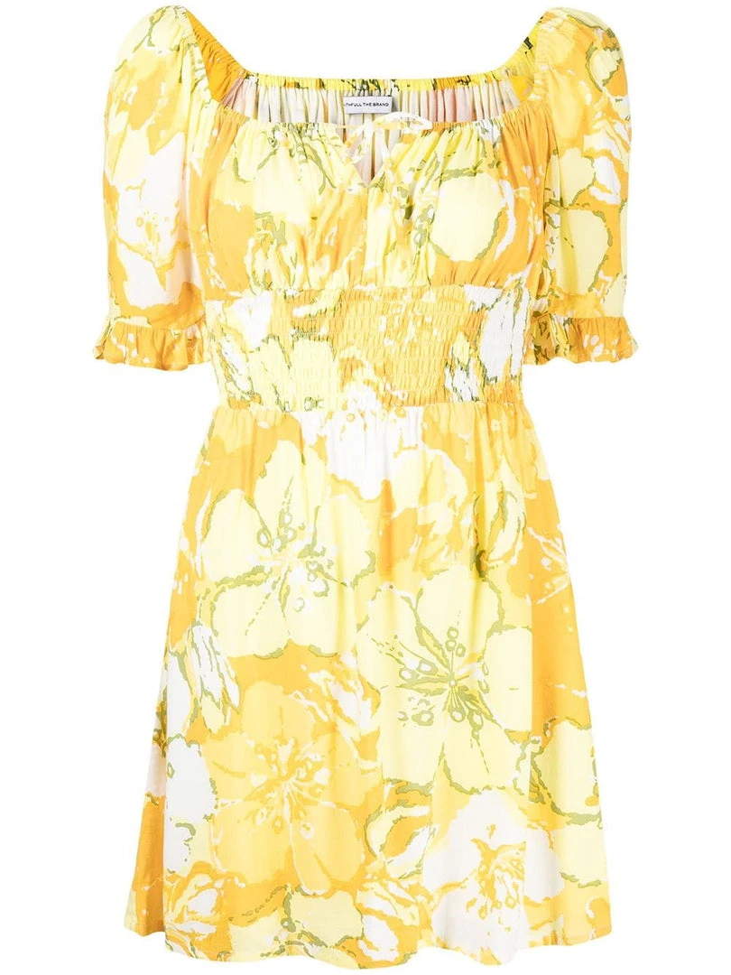 Faithfull The Brand 'Lecco' Floral Mini Dress Loretta Floral Dresses 3 Faithfull The Brand 'Lecco' Floral Mini Dress Loretta Floral Dresses