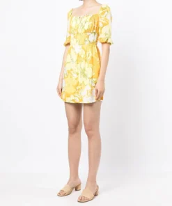 Faithfull The Brand 'Lecco' Floral Mini Dress Loretta Floral Dresses 9 Faithfull The Brand 'Lecco' Floral Mini Dress Loretta Floral Dresses