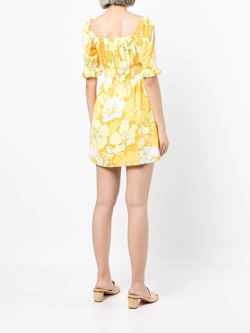 Faithfull The Brand 'Lecco' Floral Mini Dress Loretta Floral Dresses 6 Faithfull The Brand 'Lecco' Floral Mini Dress Loretta Floral Dresses