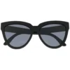 Le Specs 'Liar Lair' Black Rubber Sunglasses