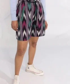 Isabel Marant Etoile 'Linima' Graphic Print Shorts Clothing