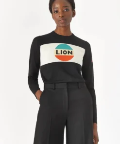 Bella Freud 'Lion' Stripe Jumper Clothing