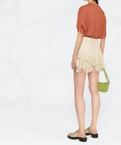 Isabel Marant Etoile 'Locadi' Ruffled Skort New In