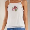 M.A.B.E Clothing ‘Greta’ Floral Embroidered Camisole