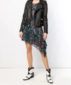 MDK Clothing ‘Black Seattle Leather Biker Jacket’