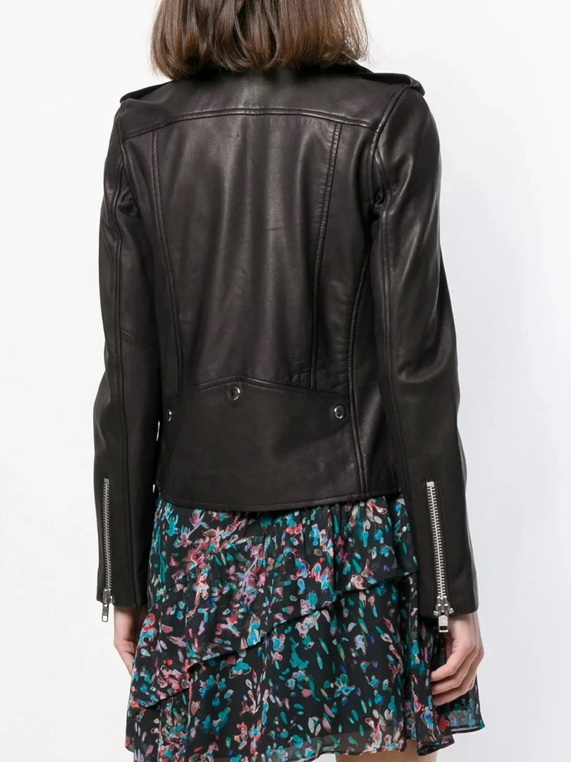 MDK Clothing ‘Black Seattle Leather Biker Jacket’ 6 MDK Clothing ‘Black Seattle Leather Biker Jacket’