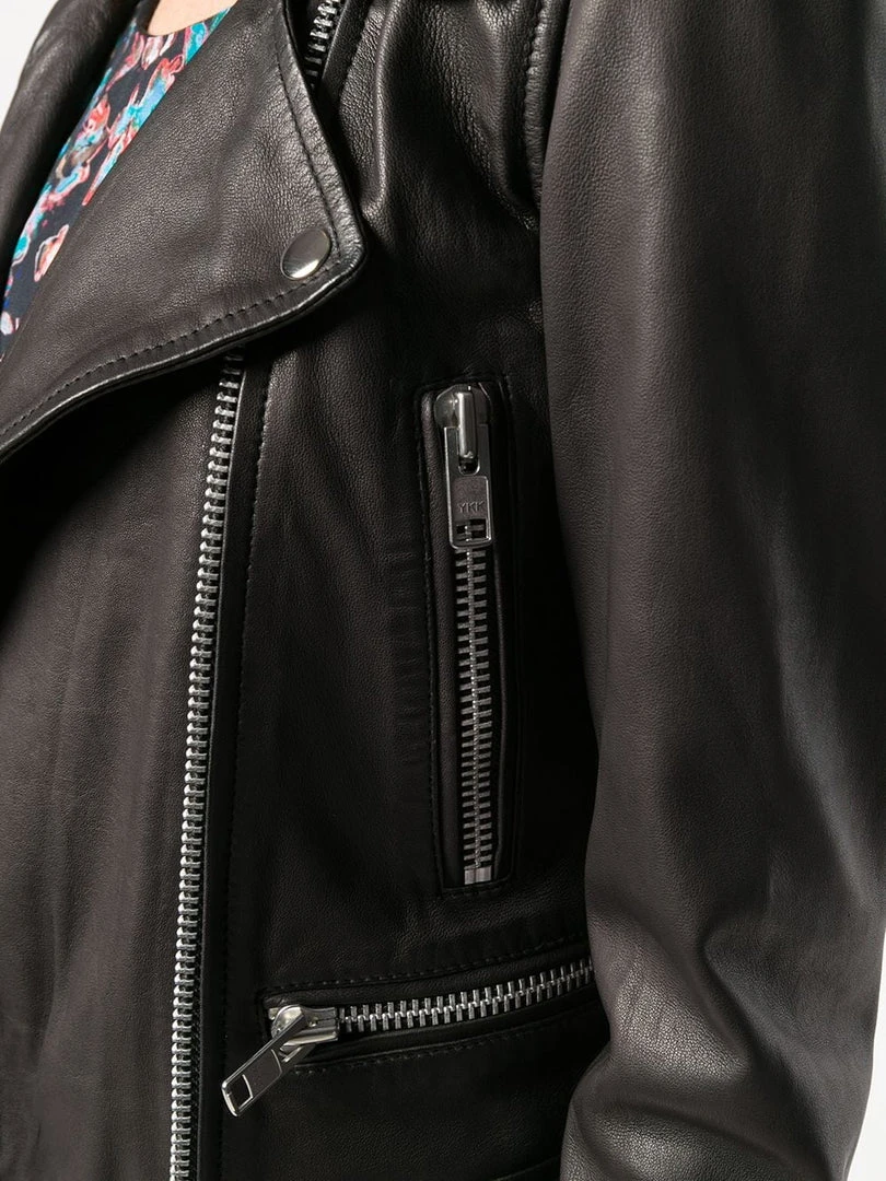 MDK Clothing ‘Black Seattle Leather Biker Jacket’ 7 MDK Clothing ‘Black Seattle Leather Biker Jacket’