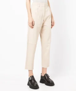 MDK Cream 'Iris' Leather Trousers 9 MDK Cream 'Iris' Leather Trousers