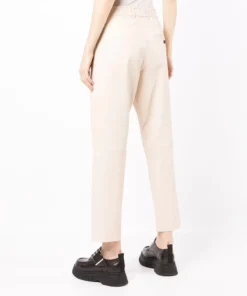 MDK Cream 'Iris' Leather Trousers 10 MDK Cream 'Iris' Leather Trousers