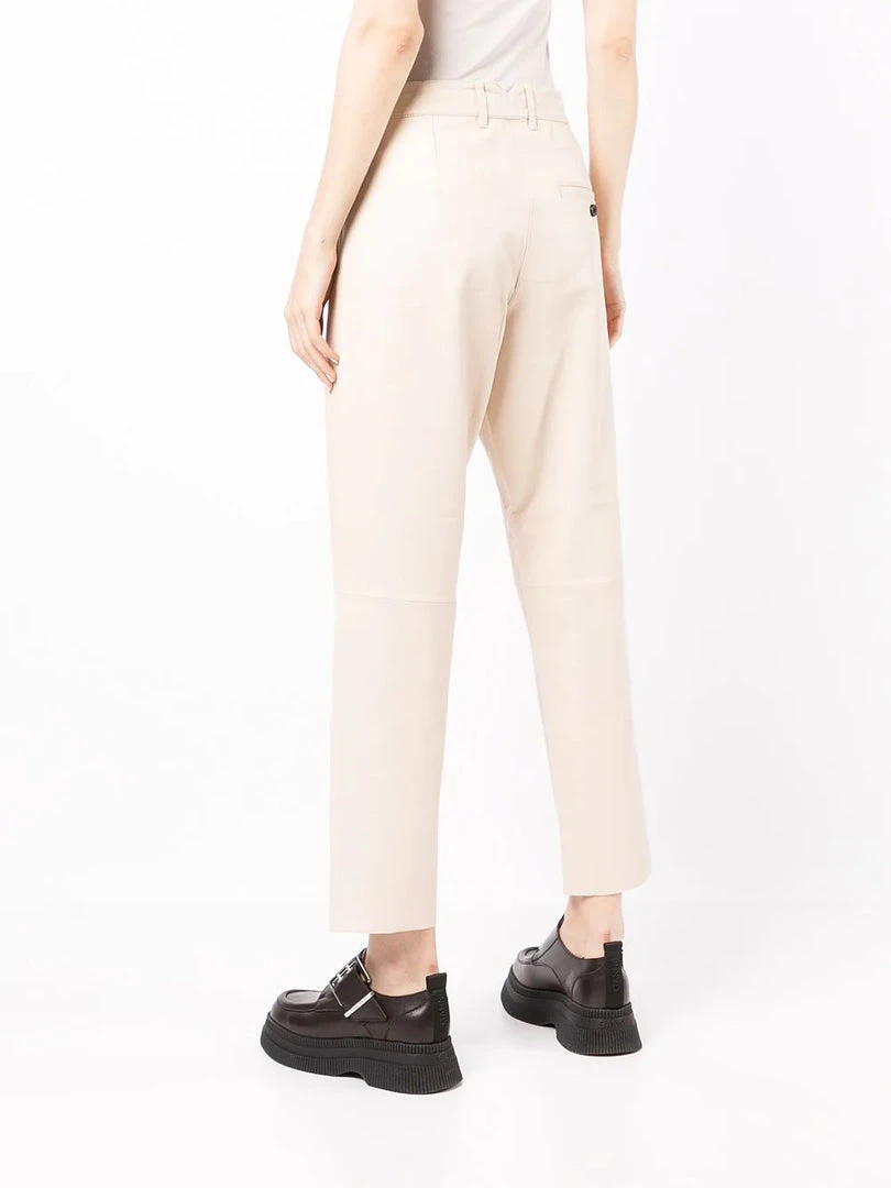 MDK Cream 'Iris' Leather Trousers 6 MDK Cream 'Iris' Leather Trousers