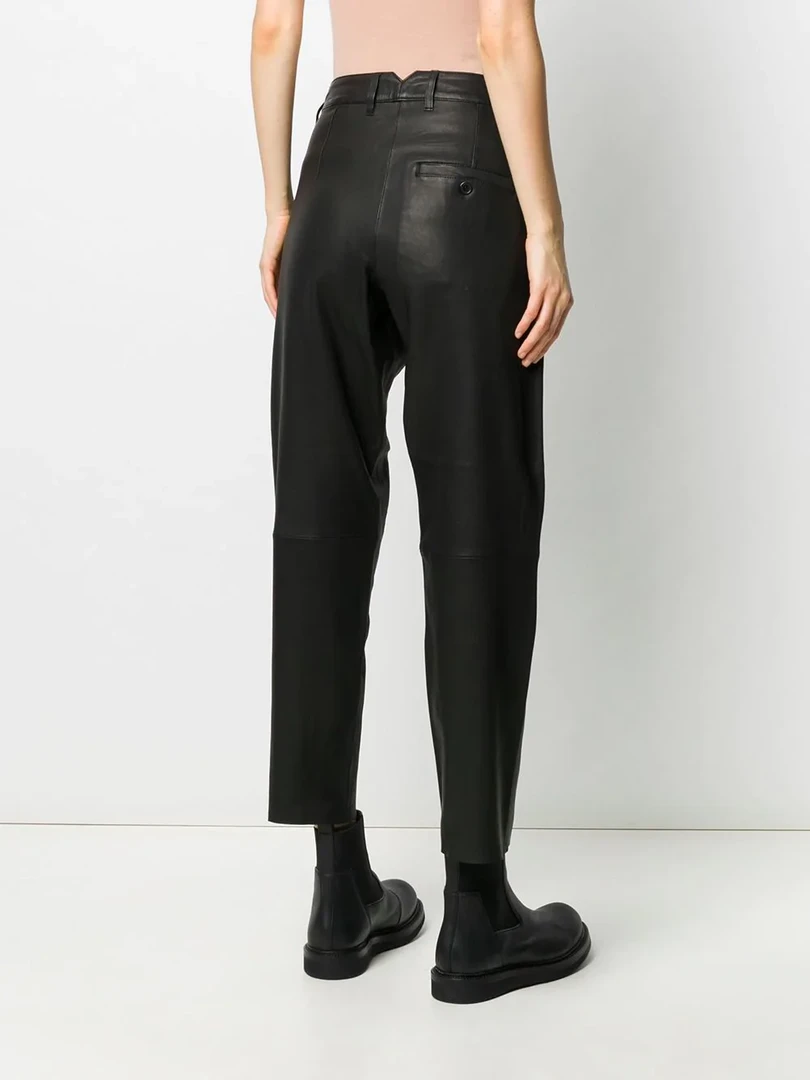 MDK Black 'Iris' Leather Trousers Clothing 5 MDK Black 'Iris' Leather Trousers Clothing