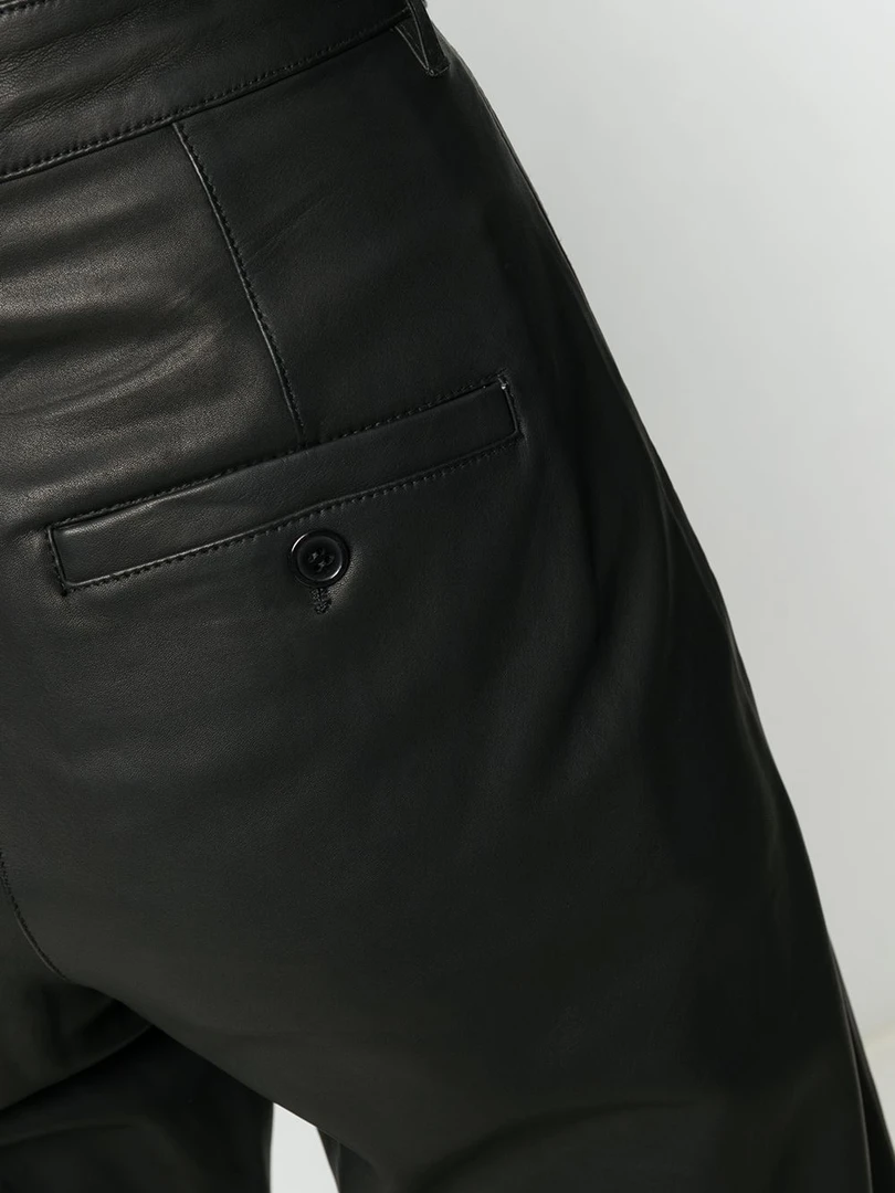 MDK Black 'Iris' Leather Trousers Clothing 6 MDK Black 'Iris' Leather Trousers Clothing