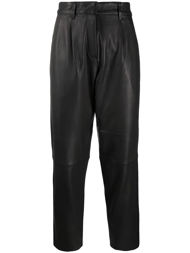MDK Black 'Iris' Leather Trousers Clothing 3 MDK Black 'Iris' Leather Trousers Clothing