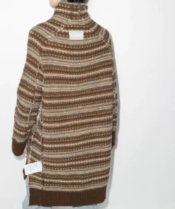 MM6 By Maison Margiela ‘Oversized Reversible Stripe Knit Long Sweater’ 9 MM6 By Maison Margiela ‘Oversized Reversible Stripe Knit Long Sweater’