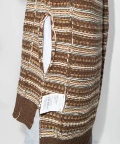 MM6 By Maison Margiela ‘Oversized Reversible Stripe Knit Long Sweater’ 10 MM6 By Maison Margiela ‘Oversized Reversible Stripe Knit Long Sweater’