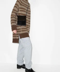 MM6 By Maison Margiela ‘Oversized Reversible Stripe Knit Long Sweater’ 11 MM6 By Maison Margiela ‘Oversized Reversible Stripe Knit Long Sweater’