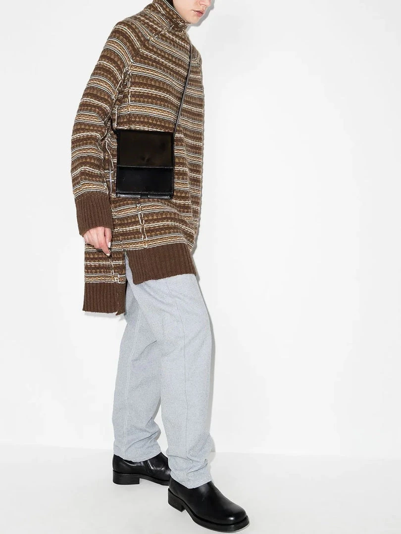 MM6 By Maison Margiela ‘Oversized Reversible Stripe Knit Long Sweater’ 7 MM6 By Maison Margiela ‘Oversized Reversible Stripe Knit Long Sweater’