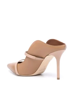 Malone Souliers Shoes Beige ‘Maureen 85’ Stiletto Mules