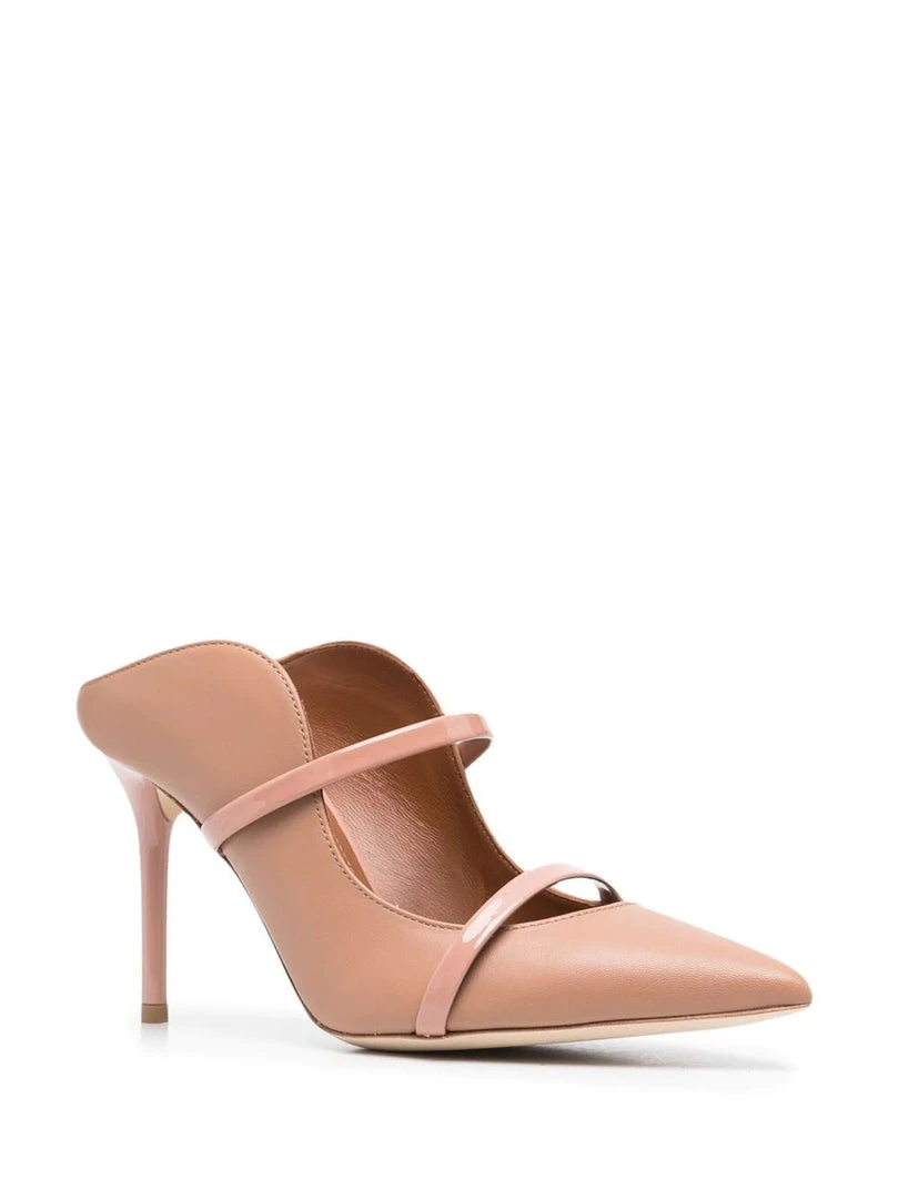 Malone Souliers 'Maureen MS 85-2' Nude Blush Mules Shoes 4 Malone Souliers 'Maureen MS 85-2' Nude Blush Mules Shoes