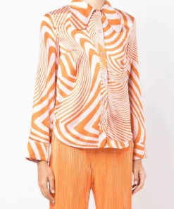 Baum Und Pferdgarten 'Mara' Psychedelic Print Shirt 14 Baum Und Pferdgarten 'Mara' Psychedelic Print Shirt