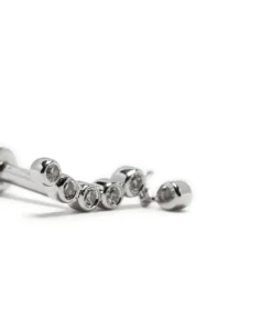 Maria Black 'Quadron MD Labret Right Earring'