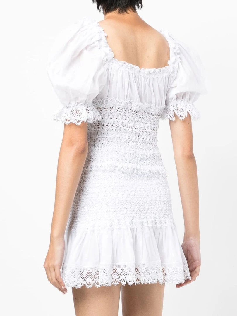 Charo Ruiz Tops 'Martha' Lace Top White 6 Charo Ruiz Tops 'Martha' Lace Top White