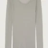 American Vintage Grey 'Massachusetts' Long Sleeve Top Clothing