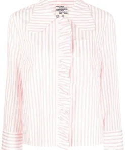 Baum Und Pferdgarten Clothing Striped 'Matleena' Ruffle Shirt