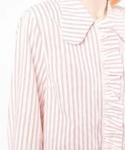 Baum Und Pferdgarten Clothing Striped 'Matleena' Ruffle Shirt