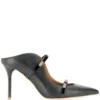 Malone Souliers New In 'Maureen MS 85-23' Black Mules