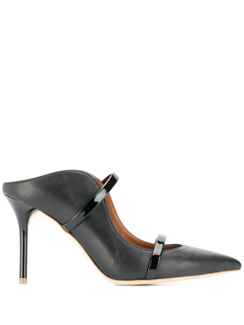 Malone Souliers New In 'Maureen MS 85-23' Black Mules 3 Malone Souliers New In 'Maureen MS 85-23' Black Mules