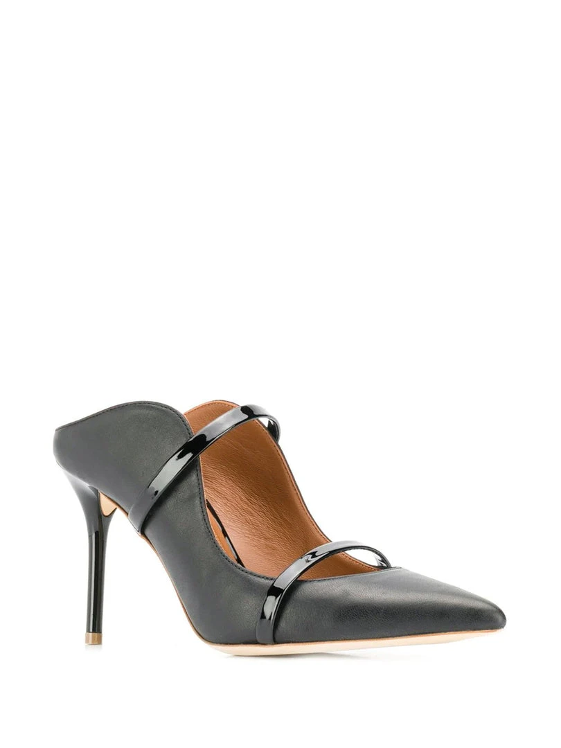 Malone Souliers New In 'Maureen MS 85-23' Black Mules 4 Malone Souliers New In 'Maureen MS 85-23' Black Mules